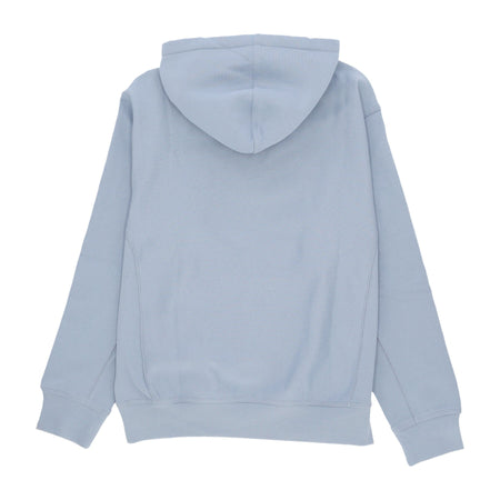 CARHARTT WIP Felpa Cappuccio Uomo Hooded American Script Frosted Blue da uomo