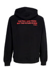 WASTED PARIS Felpa Cappuccio Uomo Howler Hoodie Black da uomo