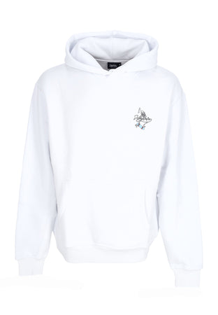 DOLLY NOIRE Felpa Cappuccio Uomo Jigoku Dayu Hoodie White da uomo