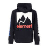 ELEMENT Felpa Cappuccio Uomo Joint 2.0 Hoodie Flint Black da uomo