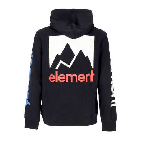 ELEMENT Felpa Cappuccio Uomo Joint 2.0 Hoodie Flint Black da uomo