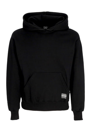 PROPAGANDA Felpa Cappuccio Uomo Label Og Hoodie Black da uomo