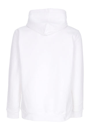 Tommy Hilfiger Felpa Cappuccio Uomo Linear Gold Hoodie White da uomo
