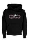 PROPAGANDA Felpa Cappuccio Uomo Logo Badfate Hoodie Black da uomo