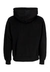 PROPAGANDA Felpa Cappuccio Uomo Logo Badfate Hoodie Black da uomo