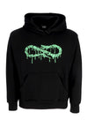 PROPAGANDA Felpa Cappuccio Uomo Logo Slime Hoodie Black da uomo
