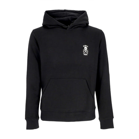 C1RCA Felpa Cappuccio Uomo Lopez 50 Hoodie Black da uomo