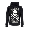 C1RCA Felpa Cappuccio Uomo Lopez 50 Hoodie Black da uomo