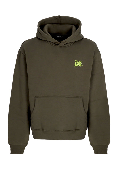 DOLLY NOIRE Felpa Cappuccio Uomo Mediolanum Hoodie Forest Night da uomo