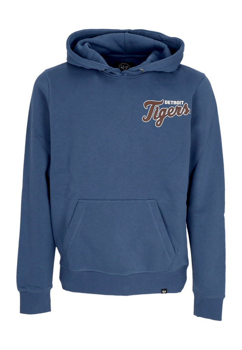 47 BRAND Felpa Cappuccio Uomo Mlb Backer Burnside Hoodie Dettig Timber Blue da uomo