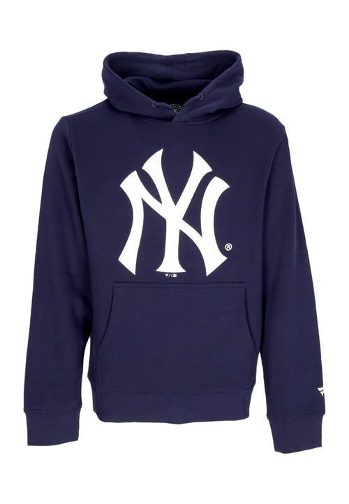 FANATICS BRANDED Felpa Cappuccio Uomo Mlb Primary Logo Graphic Hoodie Neyyan Maritime Blue da uomo