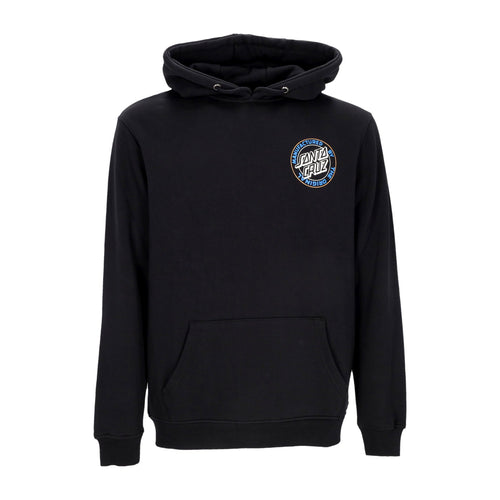 SANTA CRUZ Felpa Cappuccio Uomo Natas Screaming Panther Hoodie Black da uomo