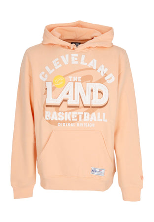 NEW ERA Felpa Cappuccio Uomo Nba Ce Hoodie Clecav Original Team Colors da uomo