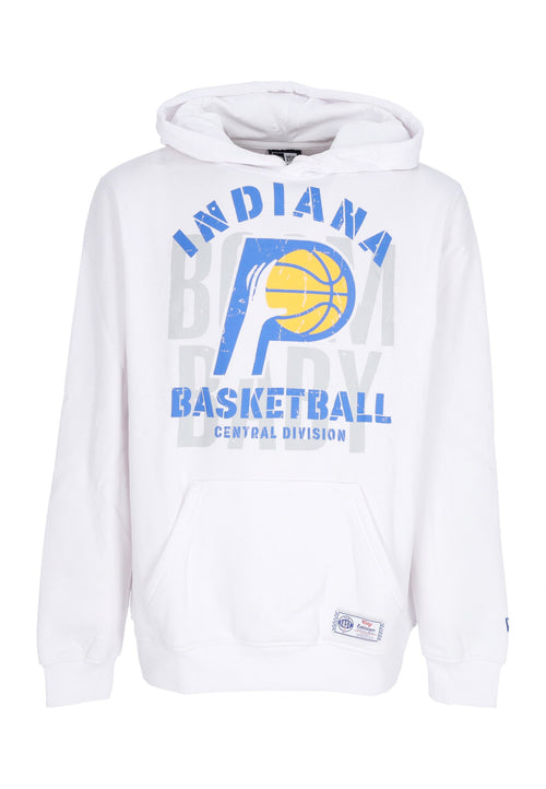 NEW ERA Felpa Cappuccio Uomo Nba Ce Hoodie Indpac Original Team Colors da uomo