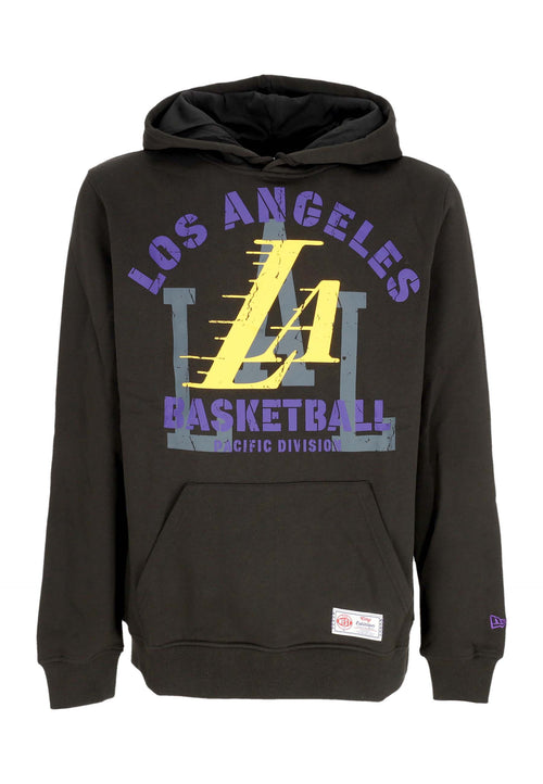 NEW ERA Felpa Cappuccio Uomo Nba Ce Hoodie Loslak Original Team Colors da uomo