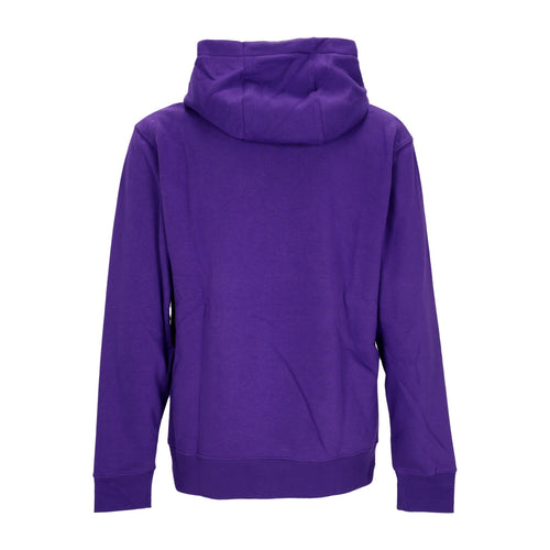 NIKE NBA Felpa Cappuccio Uomo Nba City Edition Club Hoodie Utajaz Field Purple da uomo