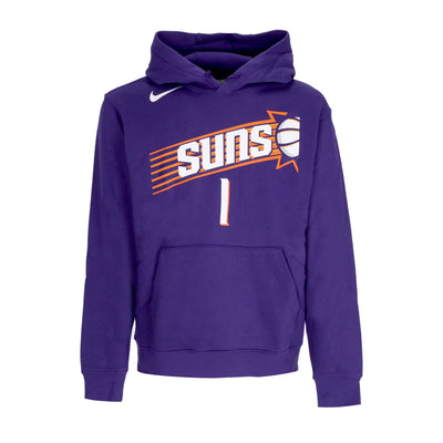 NIKE NBA Felpa Cappuccio Uomo Nba Club Hoodie No 1 Devin Brooker Phosun New Orchid da uomo