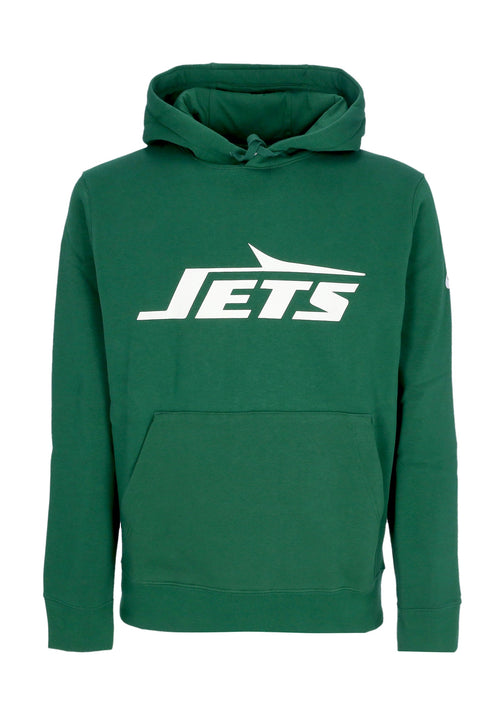 FANATICS BRANDED Felpa Cappuccio Uomo Nfl Club Fleece Po Hoodie Neyjet Original Team Colors da uomo