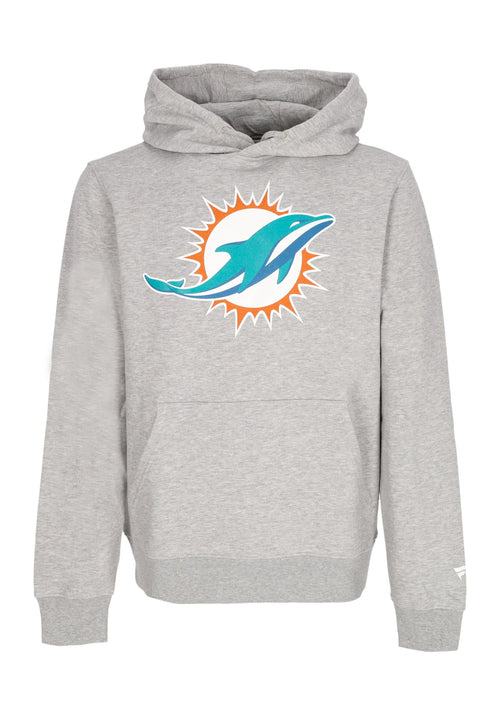 FANATICS BRANDED Felpa Cappuccio Uomo Nfl Primary Logo Graphic Hoodie Miadol Sport Grey da uomo