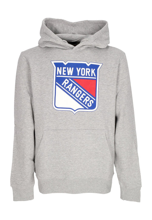 FANATICS BRANDED Felpa Cappuccio Uomo Nhl Primary Logo Graphic Hoodie Neyran Sport Grey Heather da uomo