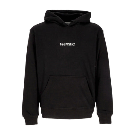 DOOMSDAY Felpa Cappuccio Uomo No More Space Hoodie Black da uomo