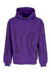 OCTOPUS Felpa Cappuccio Uomo Outline Hoodie Purple da uomo