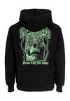 PROPAGANDA Felpa Cappuccio Uomo Pure Hoodie Black da uomo
