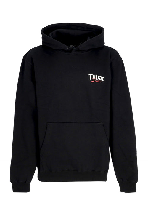 PRIMITIVE Felpa Cappuccio Uomo Royalty Hoodie X Tupac Black da uomo