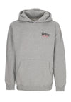 PRIMITIVE Felpa Cappuccio Uomo Royalty Hoodie X Tupac Heather Grey da uomo