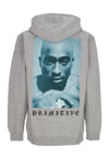 PRIMITIVE Felpa Cappuccio Uomo Royalty Hoodie X Tupac Heather Grey da uomo