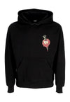 PROPAGANDA Felpa Cappuccio Uomo Screw Hoodie Black da uomo