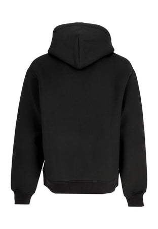 DOLLY NOIRE Felpa Cappuccio Uomo Scuba Hoodie Black da uomo