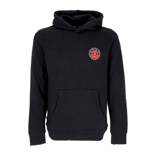 ELEMENT Felpa Cappuccio Uomo Seal Bp Hoodie Flint Black da uomo