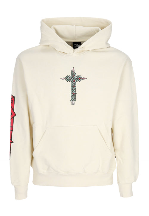 PROPAGANDA Felpa Cappuccio Uomo Sebastian Hoodie Bone da uomo