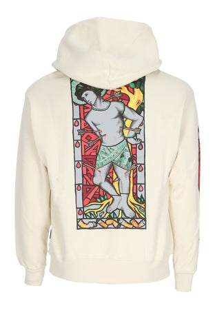 PROPAGANDA Felpa Cappuccio Uomo Sebastian Hoodie Bone da uomo