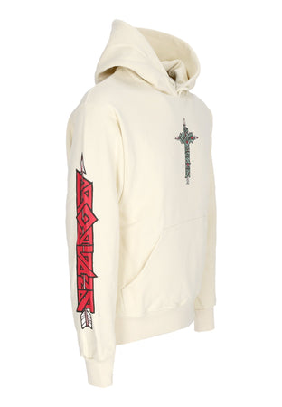 PROPAGANDA Felpa Cappuccio Uomo Sebastian Hoodie Bone da uomo