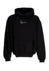 KARL KANI Felpa Cappuccio Uomo Small Signature Essential Os Hoodie Black da uomo