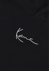 KARL KANI Felpa Cappuccio Uomo Small Signature Essential Os Hoodie Black da uomo