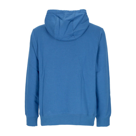 Nike Felpa Cappuccio Uomo Sportswear Club Fleece Hoodie Dk Marina Blue/dk Marina Blue/white da uomo