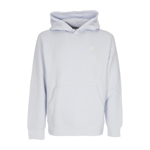 Nike Felpa Cappuccio Uomo Sportswear Club Fleece Hoodie Football Grey/football Grey/white da uomo