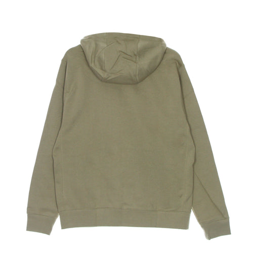 Nike Felpa Cappuccio Uomo Sportswear Club Fleece Hoodie Limestone/limestone/white da uomo