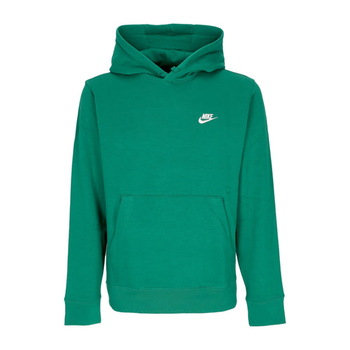 Nike Felpa Cappuccio Uomo Sportswear Club Fleece Hoodie Malachite/malachite/white da uomo