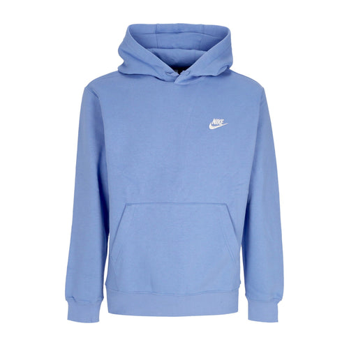 Nike Felpa Cappuccio Uomo Sportswear Club Fleece Hoodie Polar/polar/white da uomo