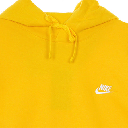 Nike Felpa Cappuccio Uomo Sportswear Club Fleece Hoodie University Gold/university Gold/white da uomo