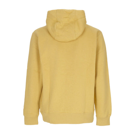 Nike Felpa Cappuccio Uomo Sportswear Club Fleece Hoodie Wheat Gold/wheat Gold/white da uomo