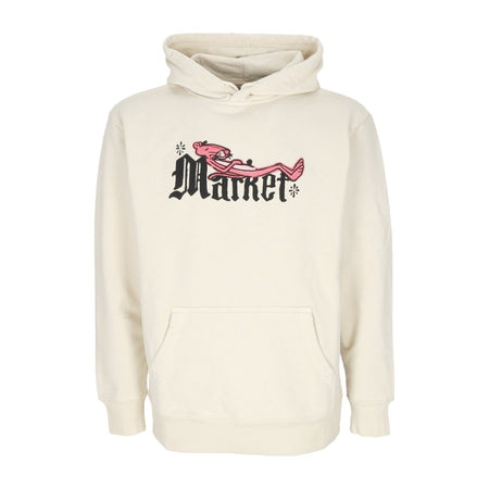 MARKET Felpa Cappuccio Uomo Swap Meet Hoodie X Pink Panther Ecru da uomo