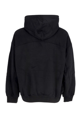 WASTED PARIS Felpa Cappuccio Uomo Switchblade Boxy Hoodie Black da uomo