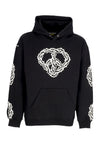 IUTER Felpa Cappuccio Uomo Thorns Hoodie Black da uomo