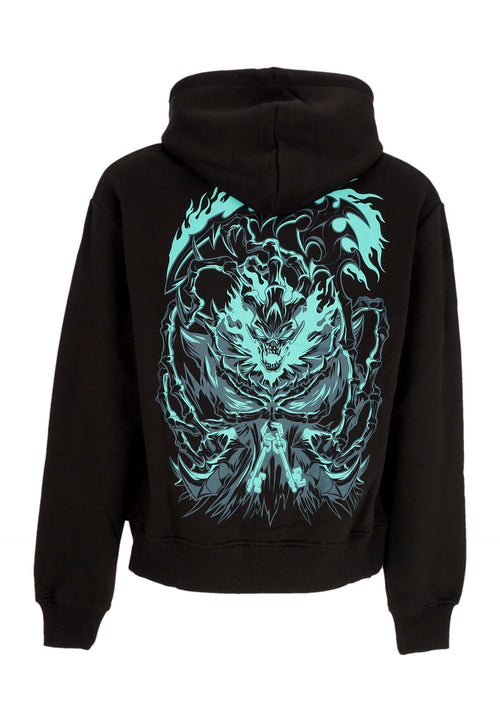 DOLLY NOIRE Felpa Cappuccio Uomo Thresh Hoodie Black da uomo