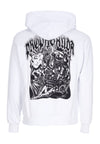 PROPAGANDA Felpa Cappuccio Uomo Touch Hoodie White da uomo